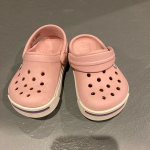 Crocs sandals for baby girl size 5